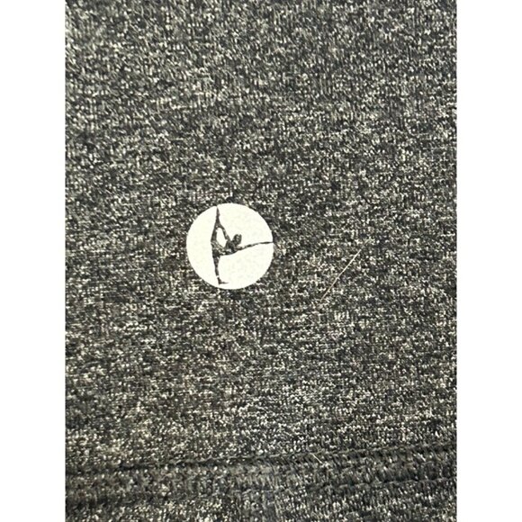 90 Degree by Reflex Cropped Leggings M Grey Logo Gym Yoga Workout Gift Women - Picture 8 of 8